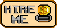 Hire Me Button